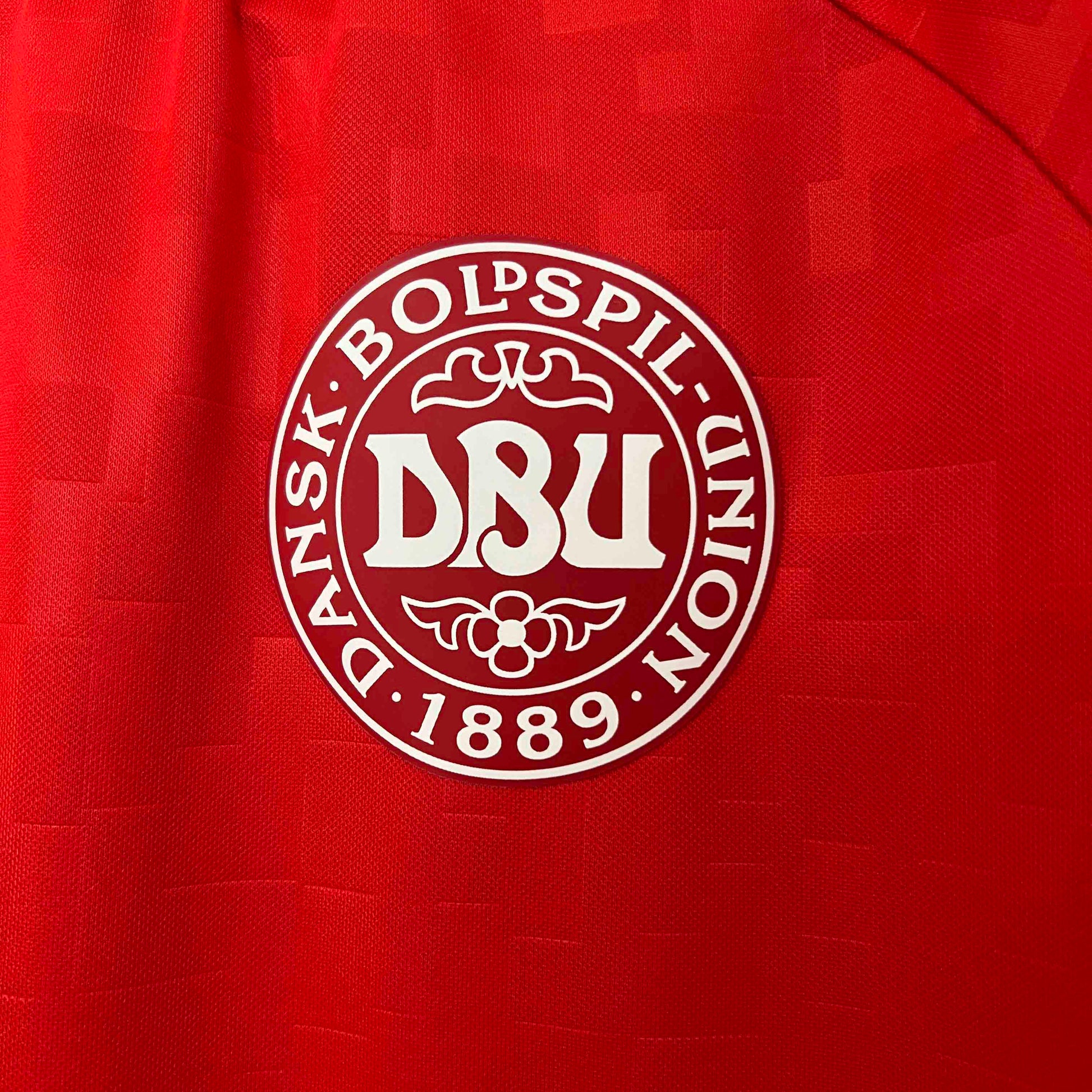 Denmark 24-25 Home Shirt crest