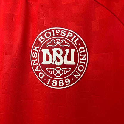 Denmark 24-25 Home Shirt crest