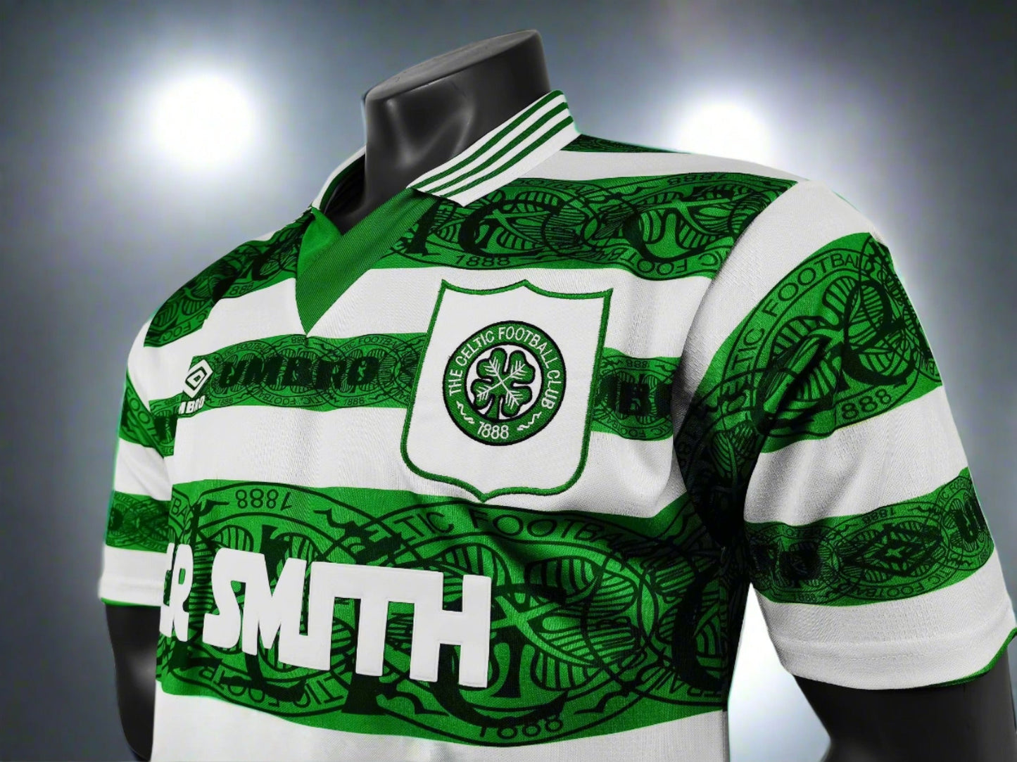 Celtic 95-97 Home Retro Shirt side