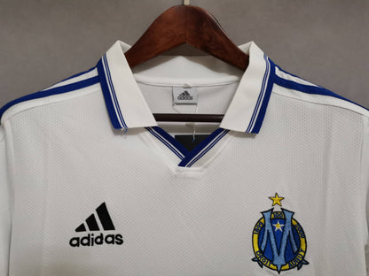 Olympique Marseille 99-00 Home Retro Shirt collar