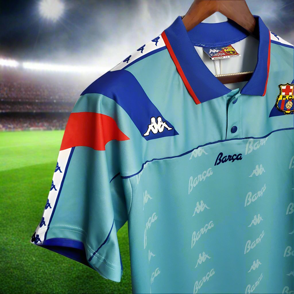 Barcelona 92-95 Away Retro Shirt side