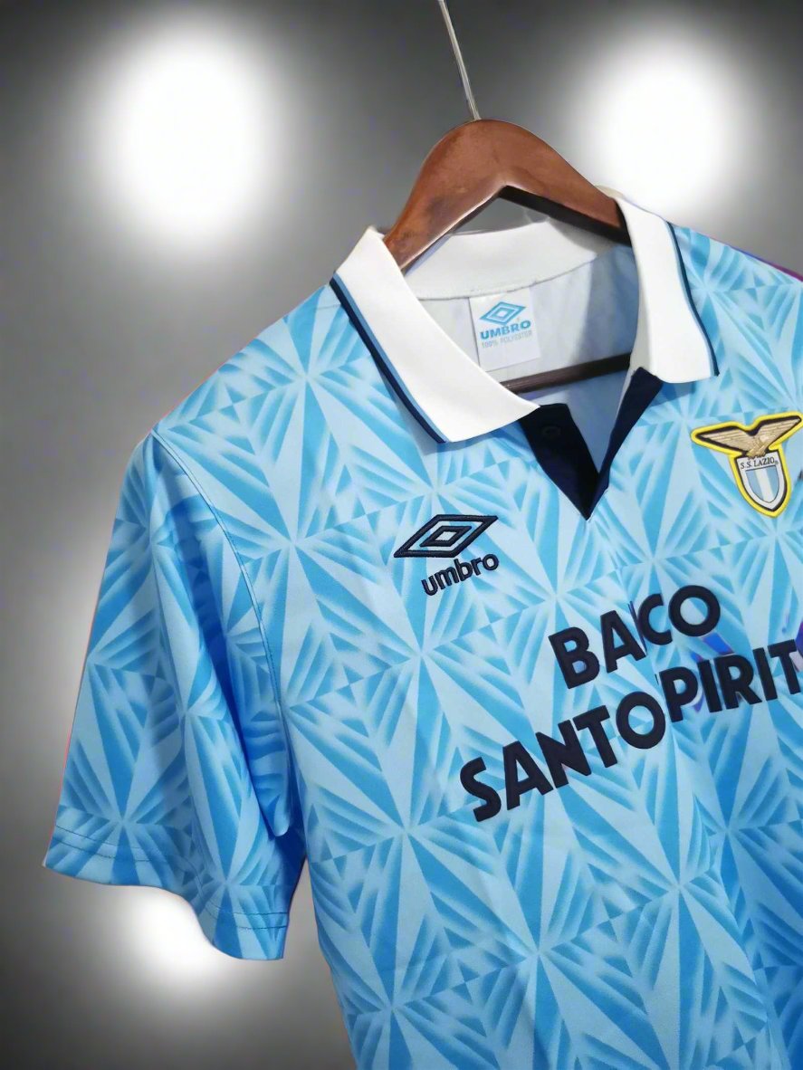 Lazio 91-92 Home Retro Shirt sponsor