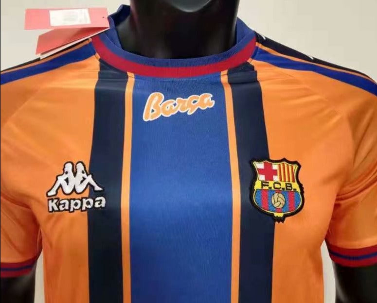 Barcelona 97-98 Away Retro Shirt badge