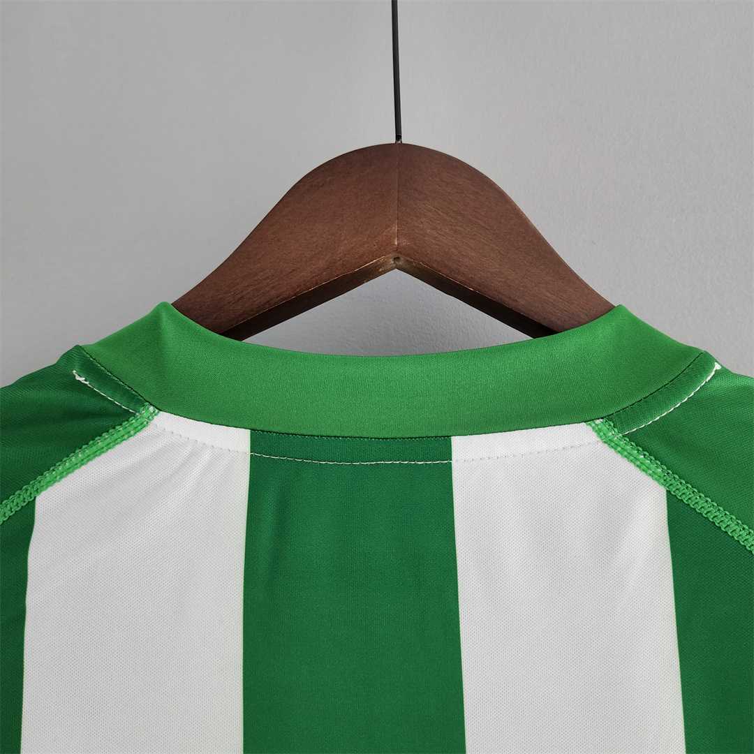 Real Betis 05-06 Home Retro Shirt collar