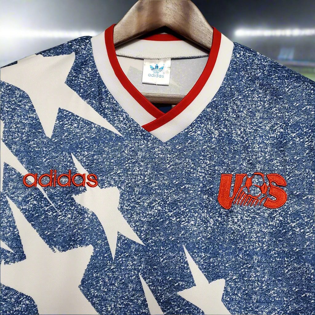 USA 94-95 Away Retro Shirt neck