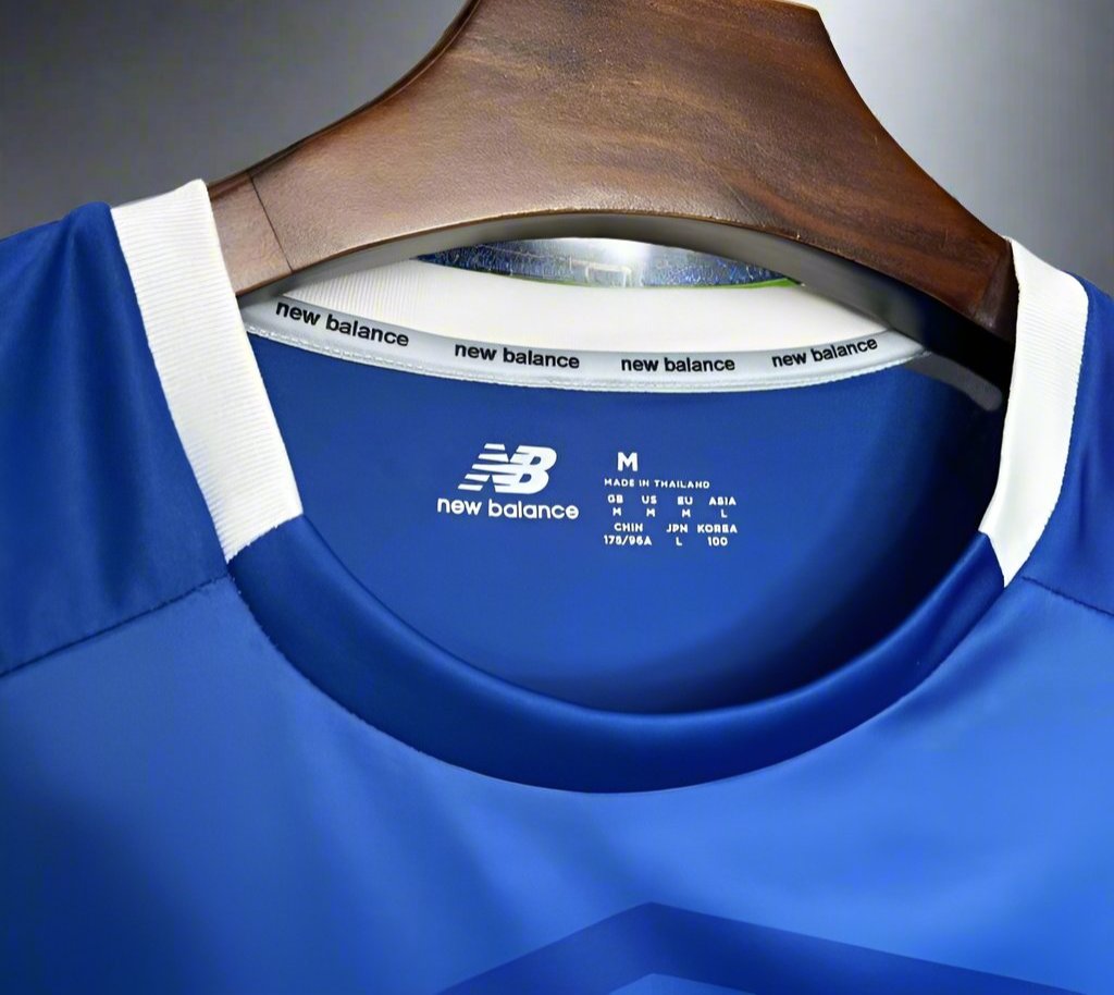 Cardiff City 24-25 Home Shirt collar