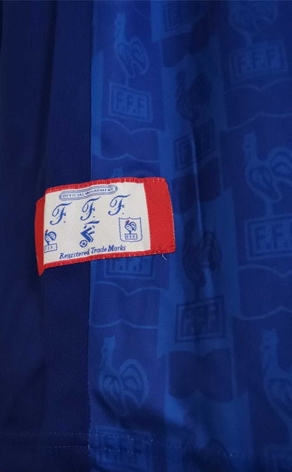 France 96-98 Home Retro Shirt licence