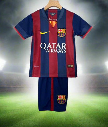 Barcelona Kids 14-15 Home Retro Kit