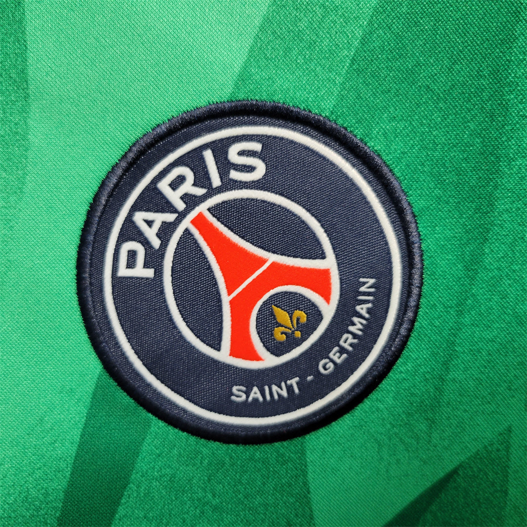 PSG 23-24 Goalkeeper Shirt Green badge