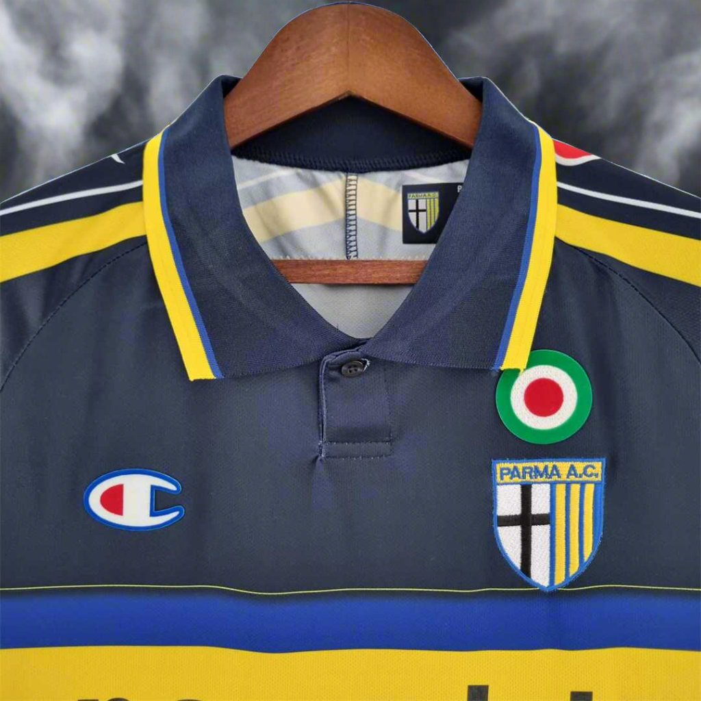 Parma 99-00 Away Retro Shirt collar