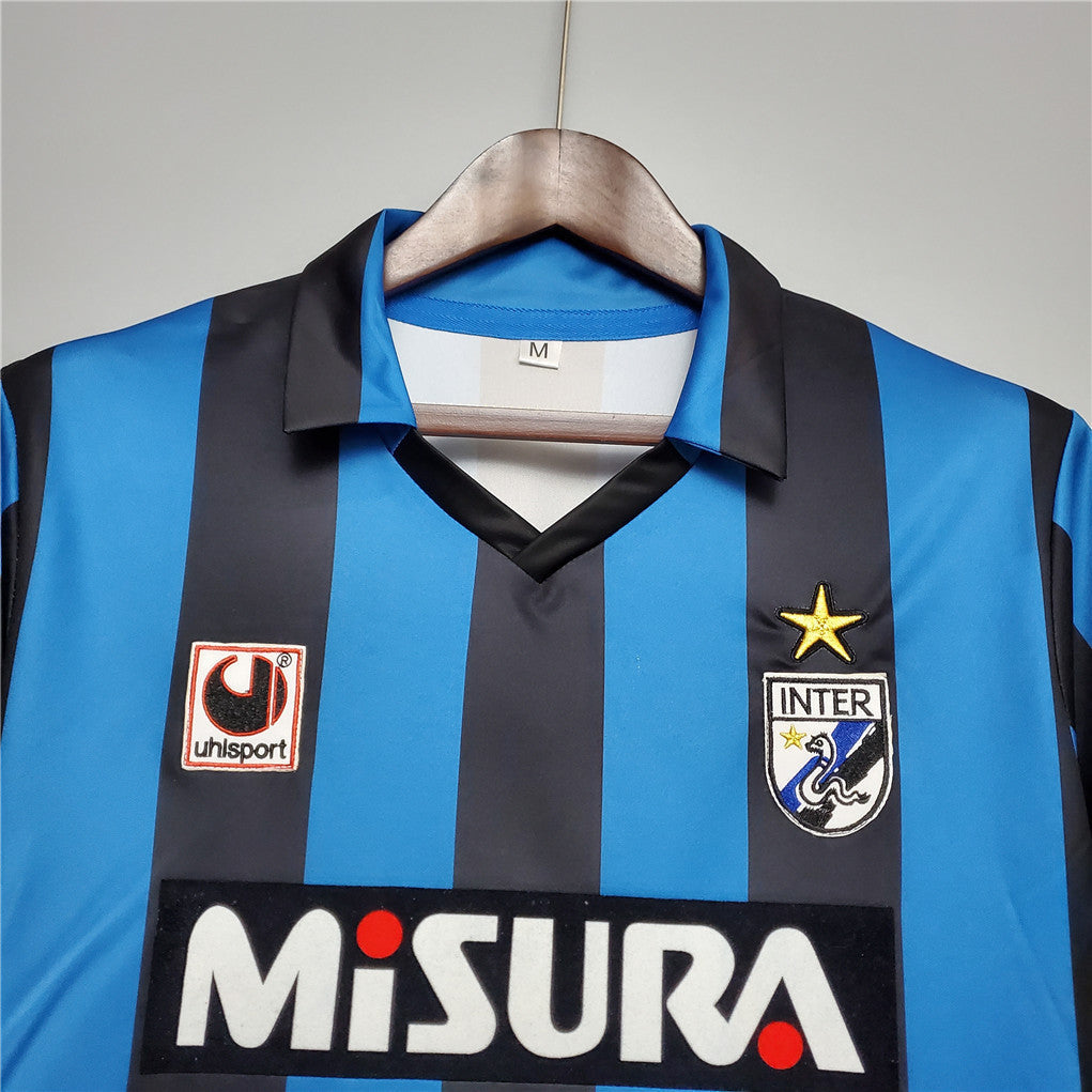 Inter Milan 88-89 Home Retro Shirt sponsor