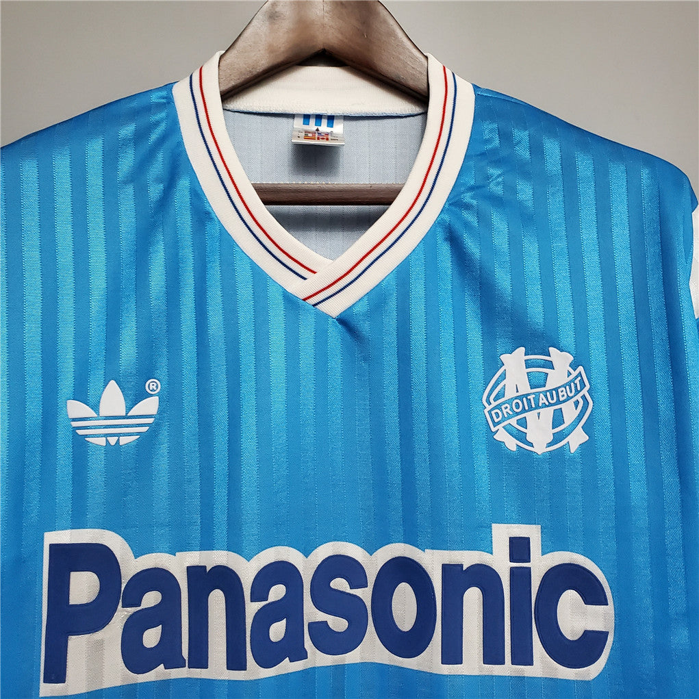 Olympique Marseille 90-91 Away Retro Shirt sponsor