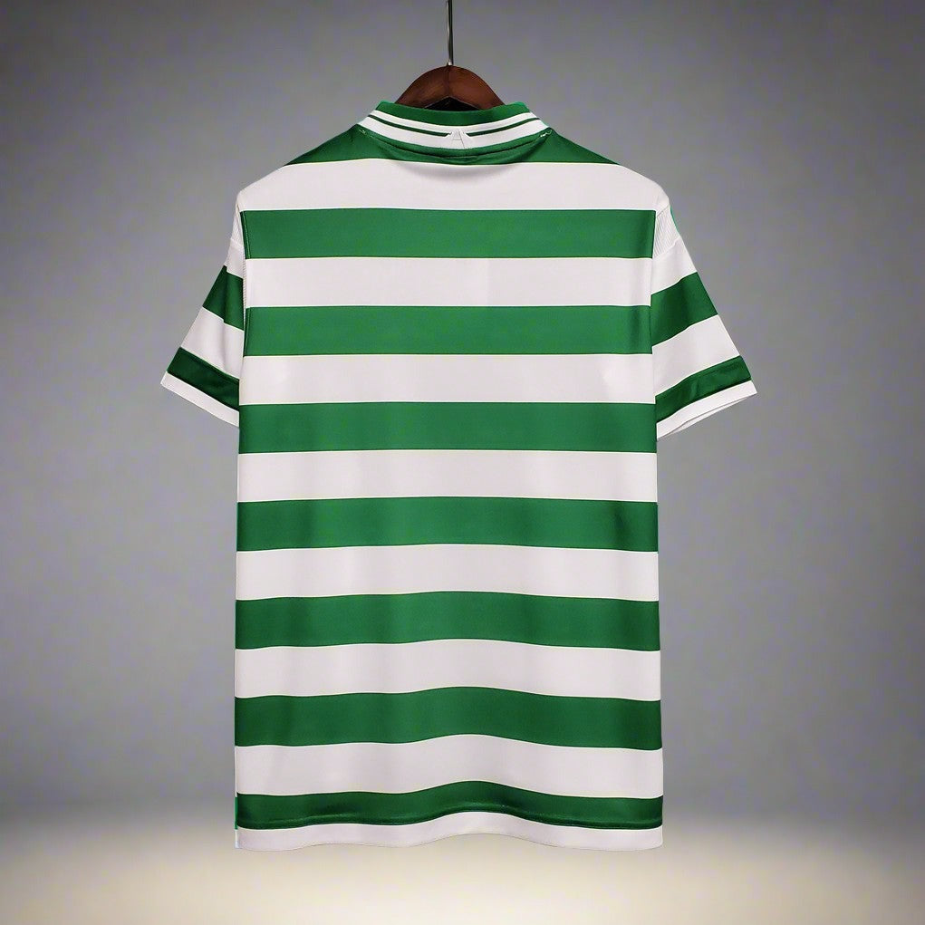 Celtic 99-01 Home Retro Shirt rear