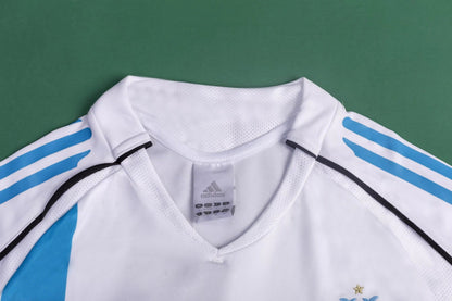 Olympique Marseille 05-06 Home Retro Shirt neck