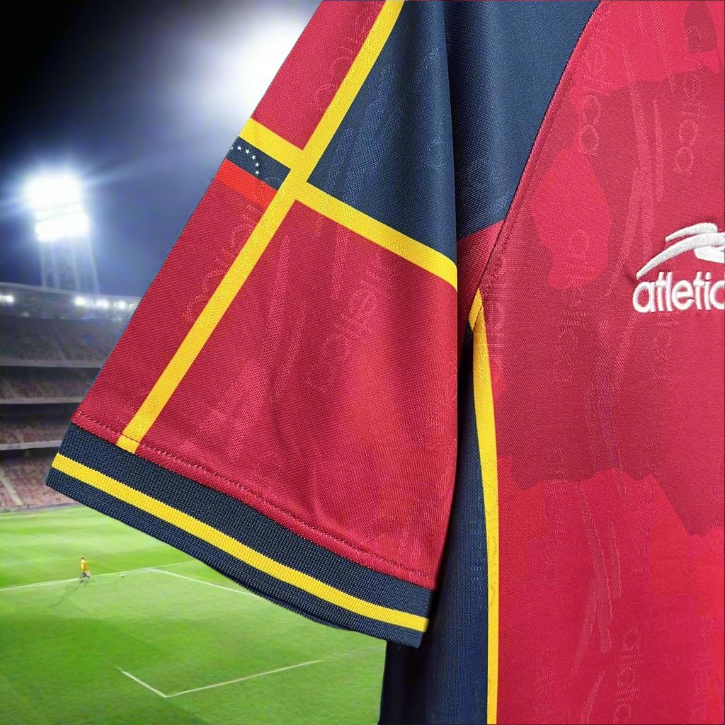 Venezuela 00-01 Home Retro Shirt sleeve