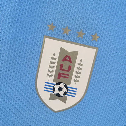 Uruguay 22-24 Home Shirt crest