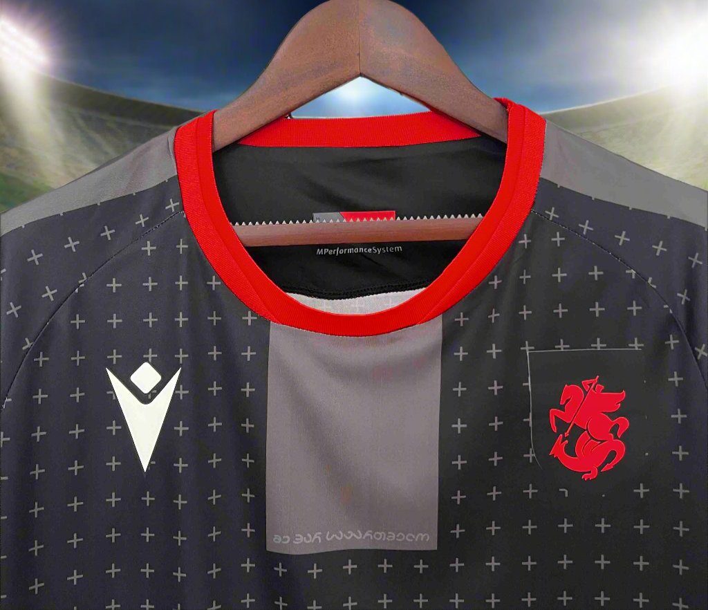 Georgia 24-25 Away Shirt collar