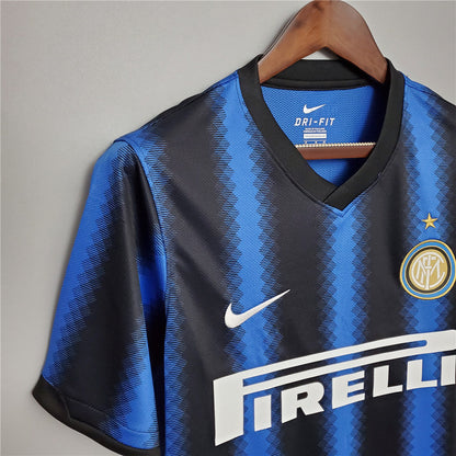 Inter Milan 10-11 Home Retro Shirt side