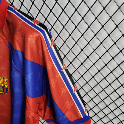 Barcelona 95-97 Home Retro Shirt sleeve