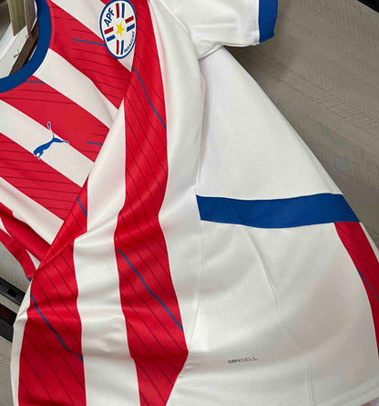 Paraguay 24-25 Home Shirt trim