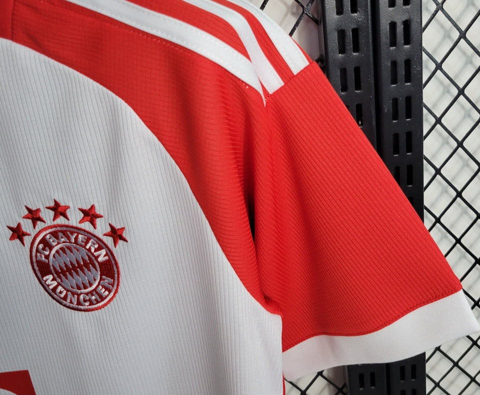 Bayern Munich 23-24 Home Shirt sleeve