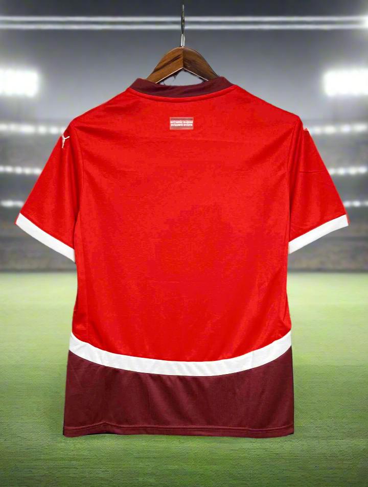 Switzerland 24-25 Home Shirt back