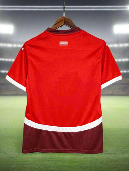 Switzerland 24-25 Home Shirt back