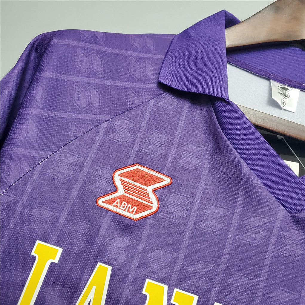 Fiorentina 89-90 Home Retro Shirt brand