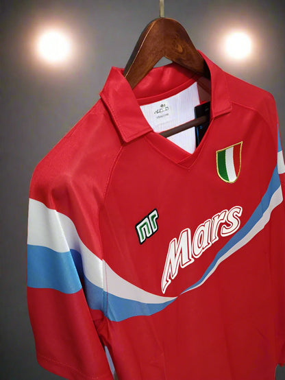 SSC Napoli 90-91 Retro 3rd Shirt sponsor