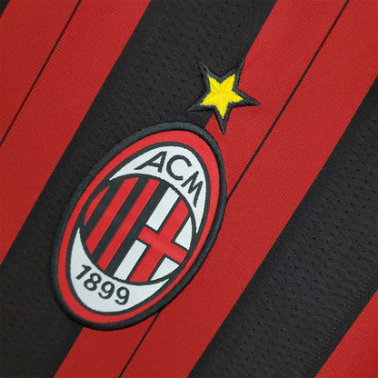 AC Milan 13-14 Home Retro Shirt crest