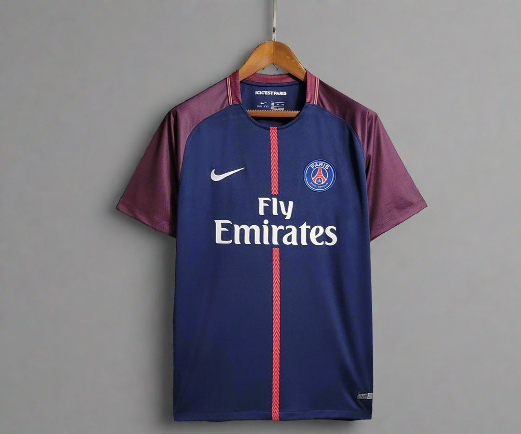 PSG 17-18 Home Retro Shirt front