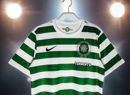 Celtic 12-13 Home Retro Shirt front