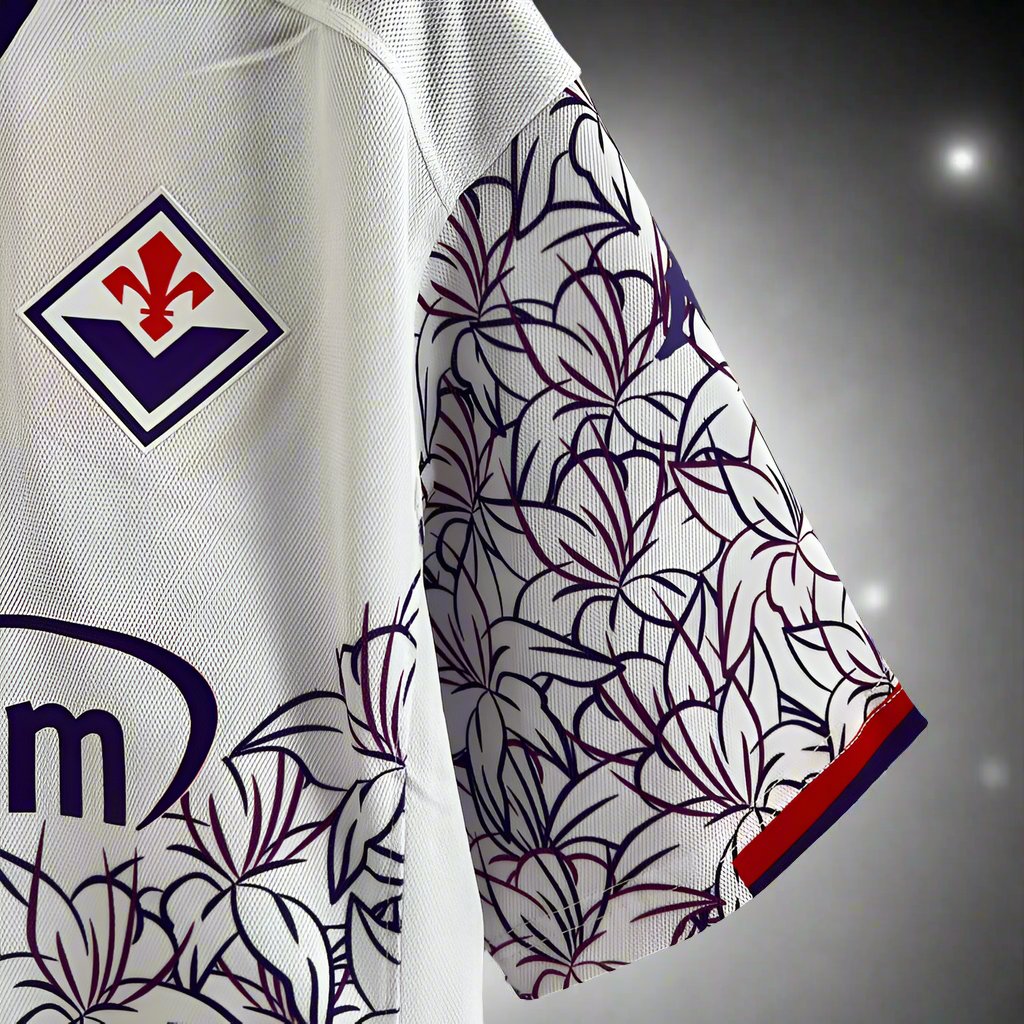 Fiorentina 23-24 Away Shirt sleeve