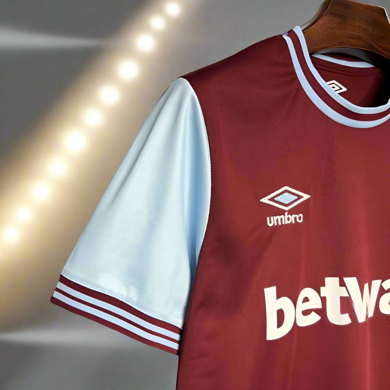 West Ham United 24-25 Home Shirt sleeve