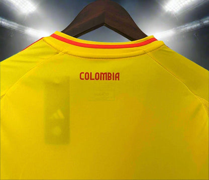 Colombia 24-25 Home Shirt neck