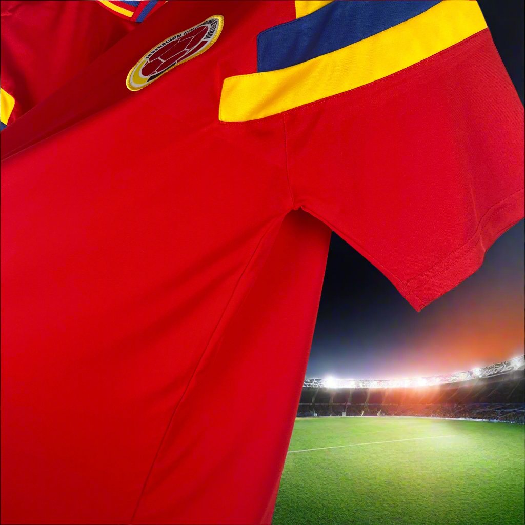 Colombia 90-91 Home Retro Shirt side