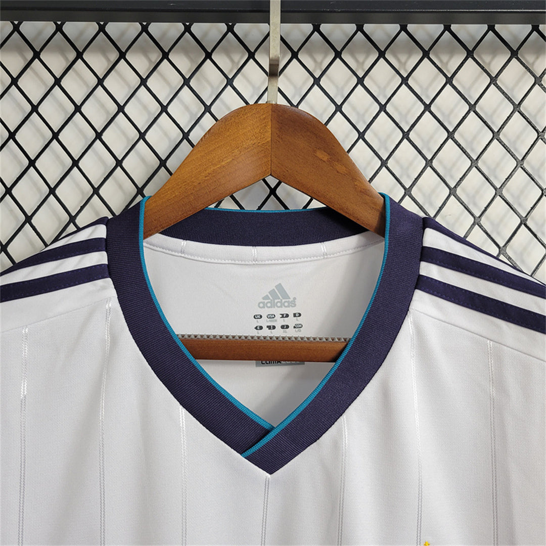 Real Madrid 12-13 Home Retro Shirt collar