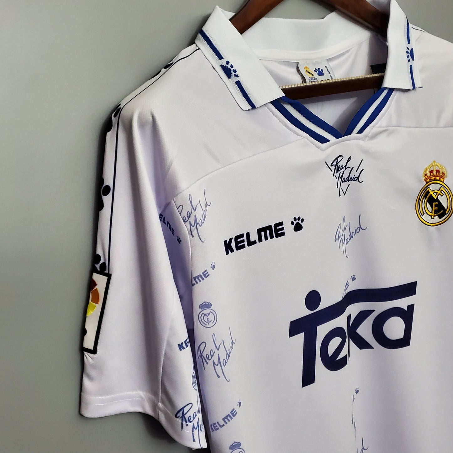 Real Madrid 94-96 Home Retro Shirt