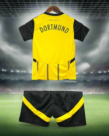 Borussia Dortmund Kids 24-25 Home Kit rear