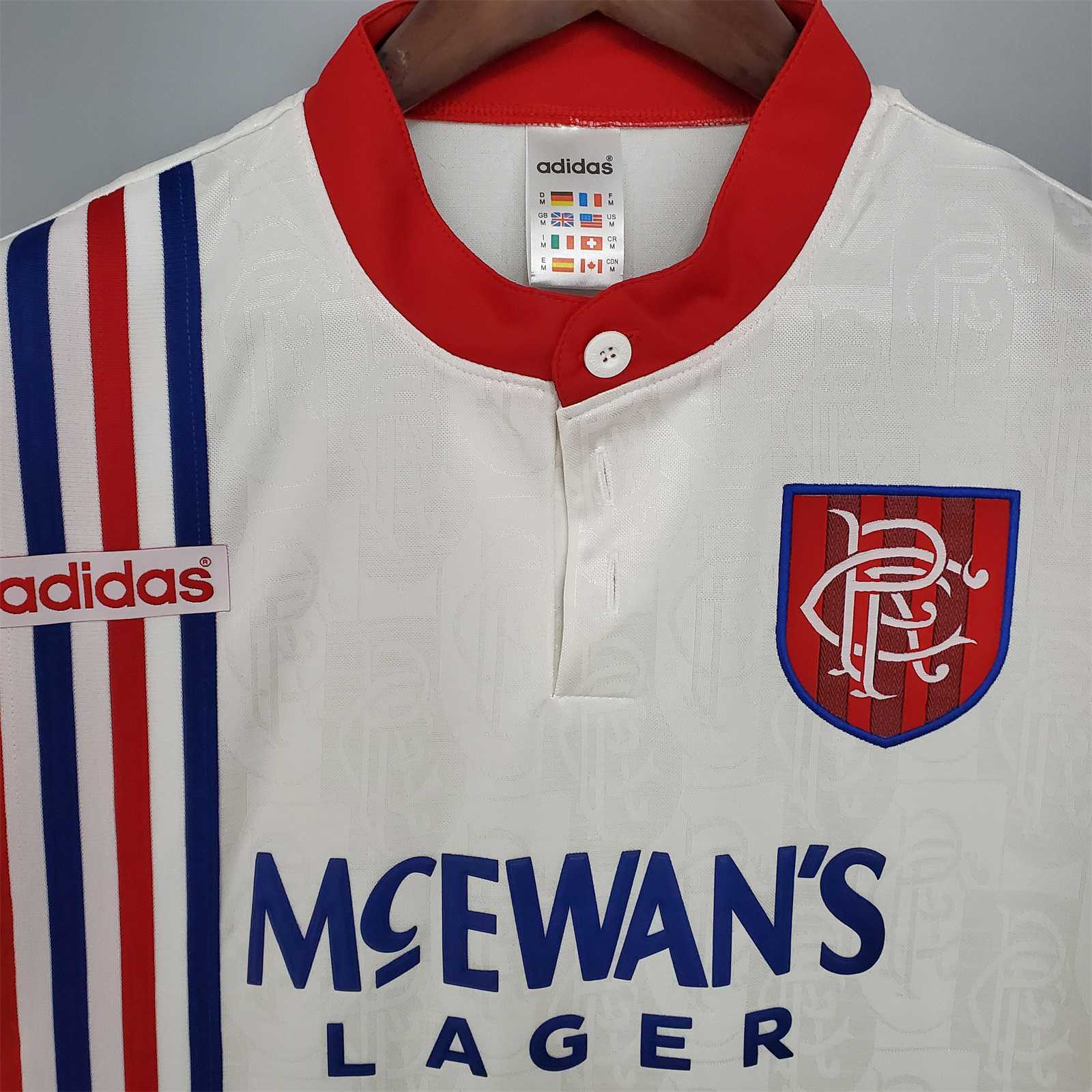 Rangers  96-97 Away Retro Shirt sponsor