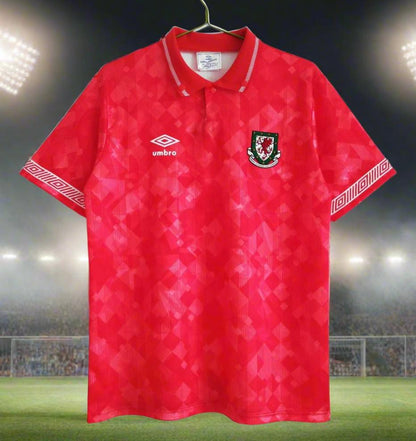 Wales 90-92 Home Retro Shirt