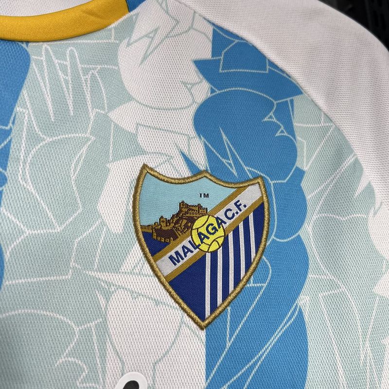 Malaga 24-25 Home Shirt crest