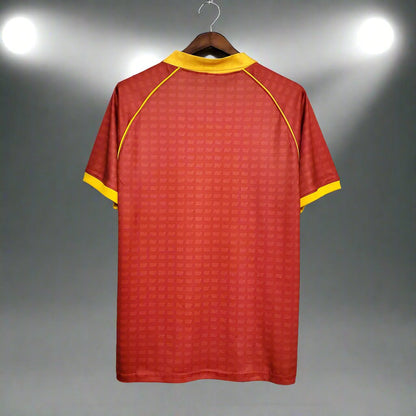 Roma 90-91 Home Retro Shirt rear