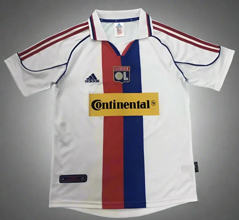 Olympique Lyonnais 00-01 Home 2 Retro Shirt front