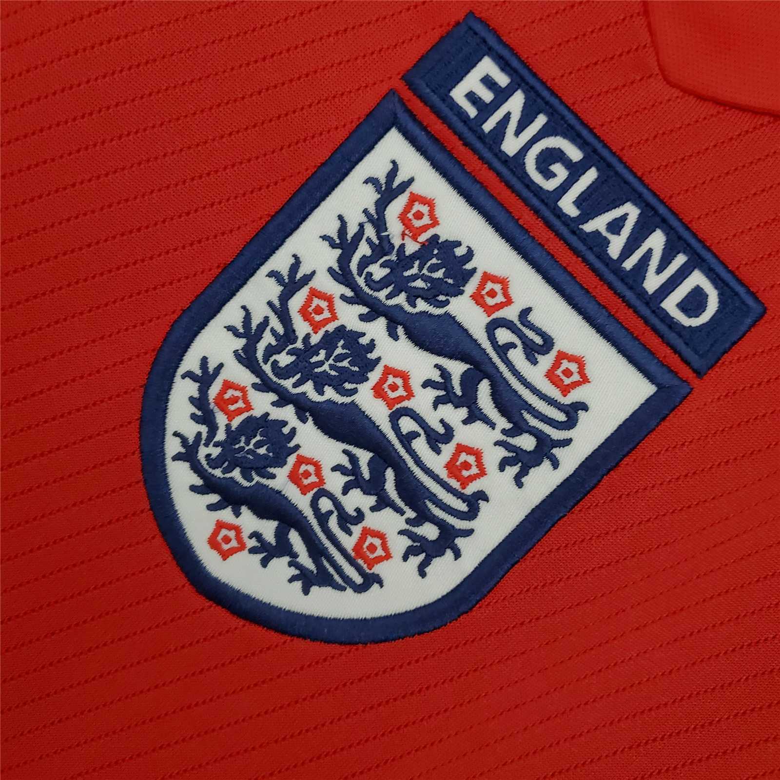 England 08-10 Away Retro Shirt crest