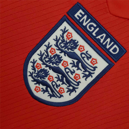 England 08-10 Away Retro Shirt crest