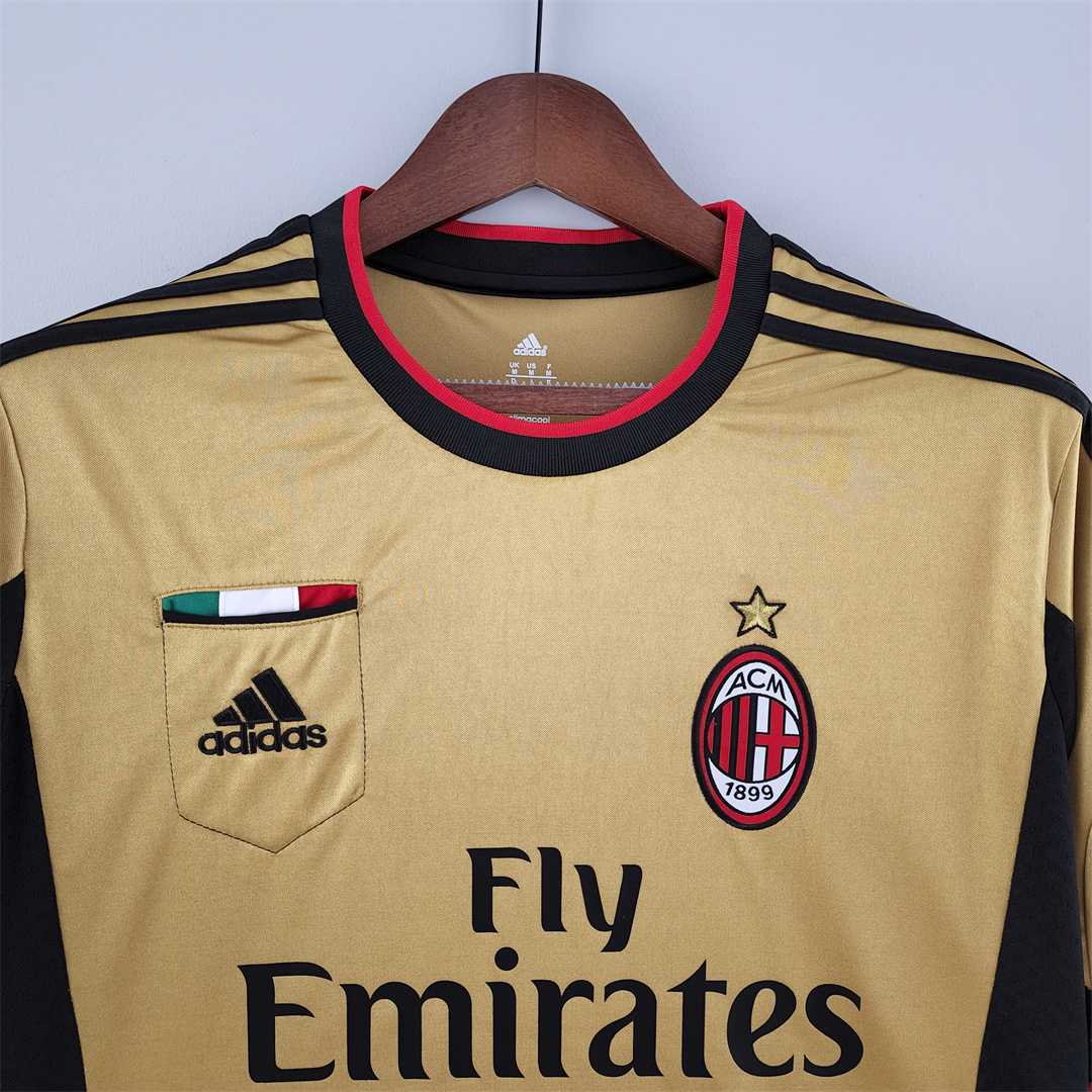 AC Milan 13-14 3rd Retro Shirt neck