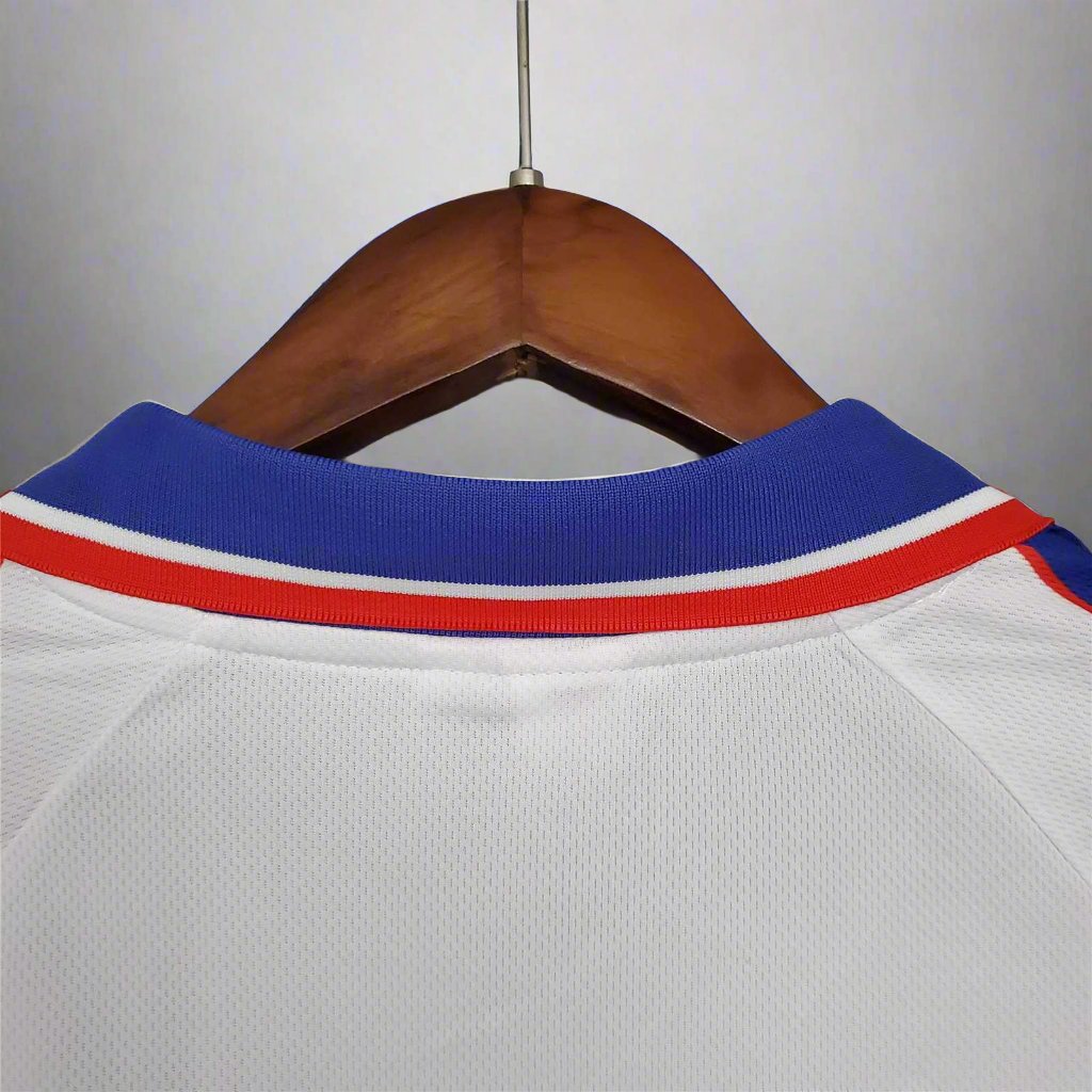 Fiorentina 95-96 Away Retro Shirt collar