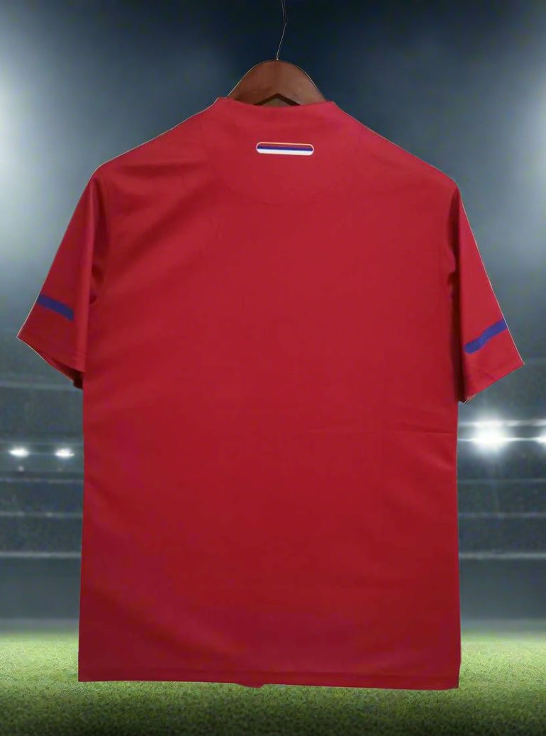 Serbia 10-12 Home Retro Shirt rear