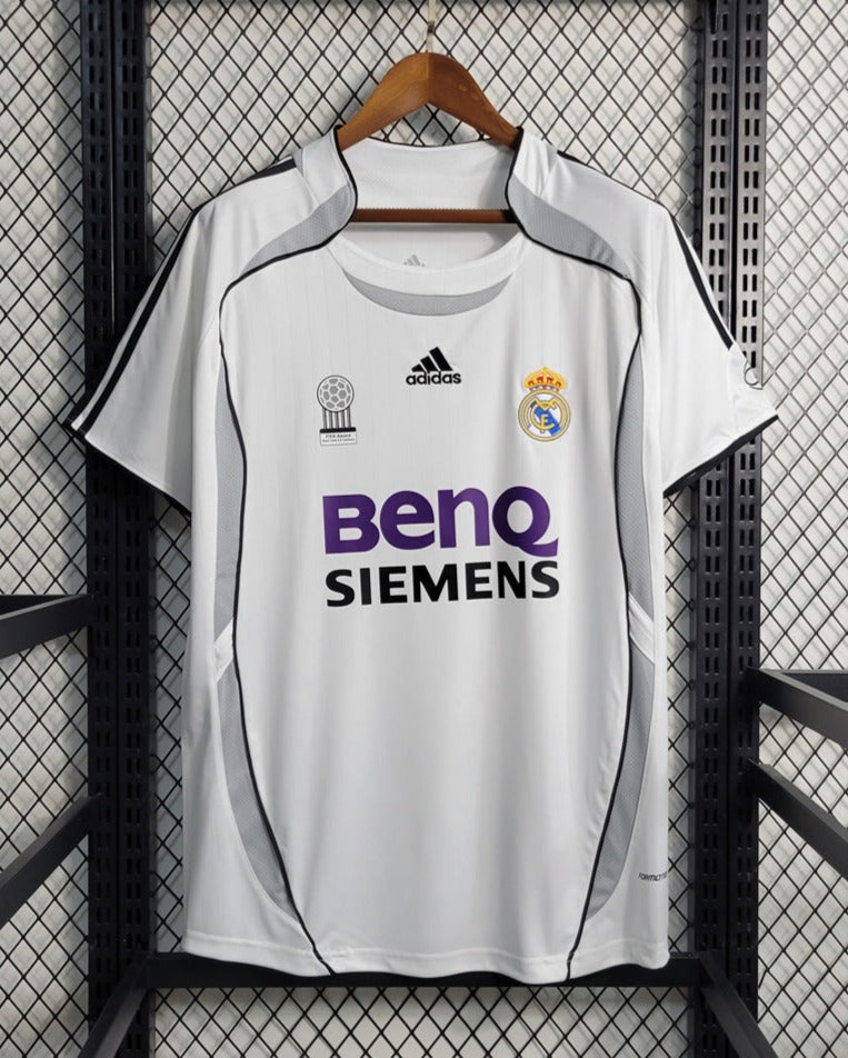 Real Madrid 06-07 Home Retro Shirt 